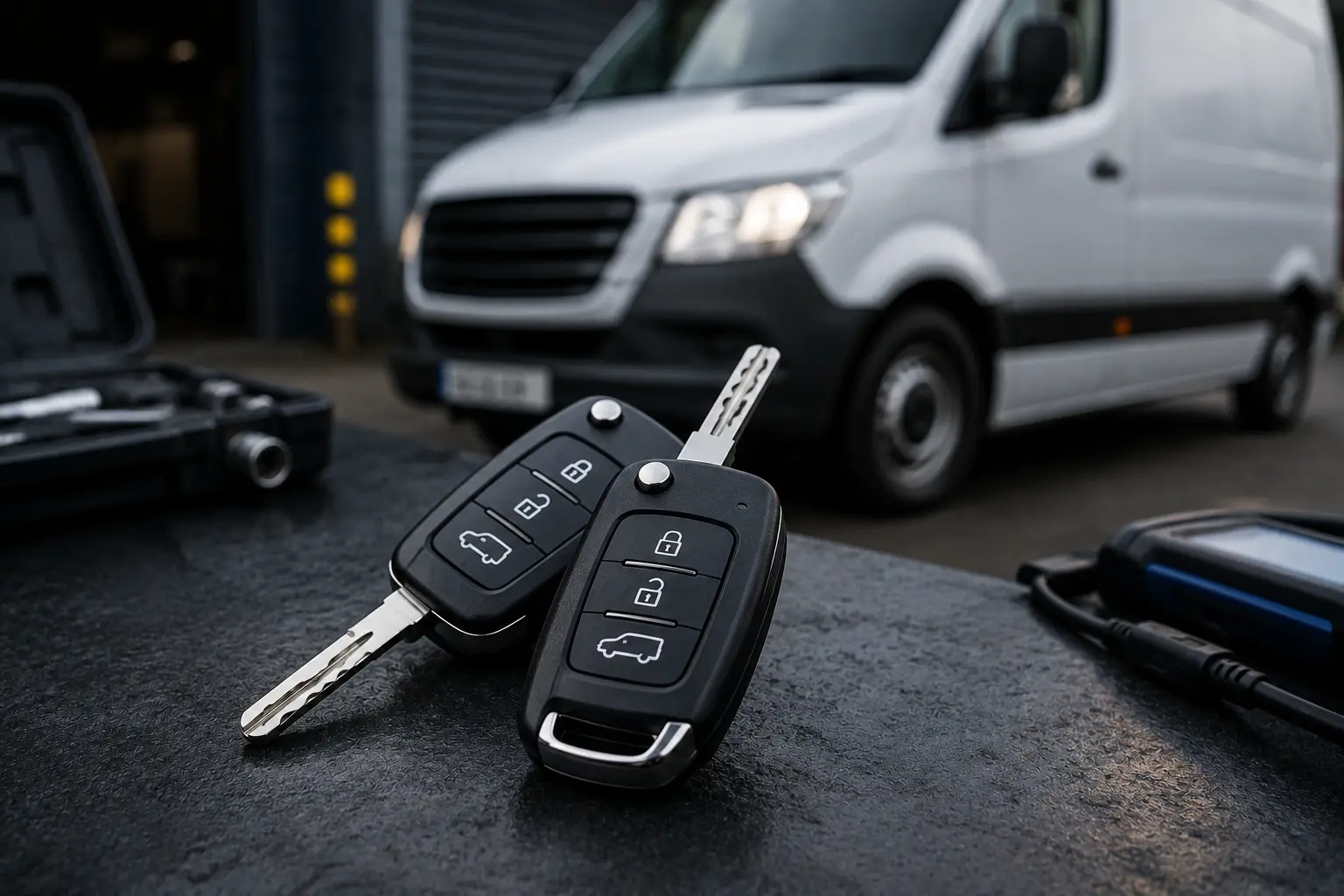Replacement and spare van keys