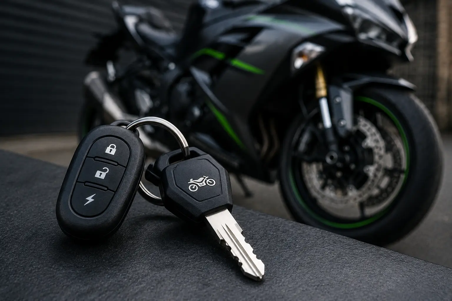 Motorcycle key cutting