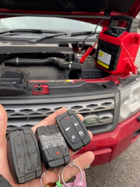 land rover keys programmed